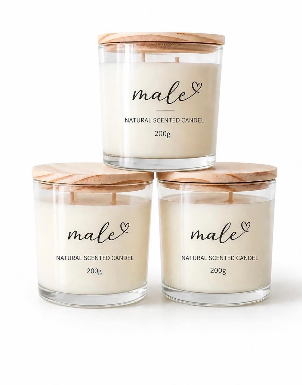 Velas aromáticas male